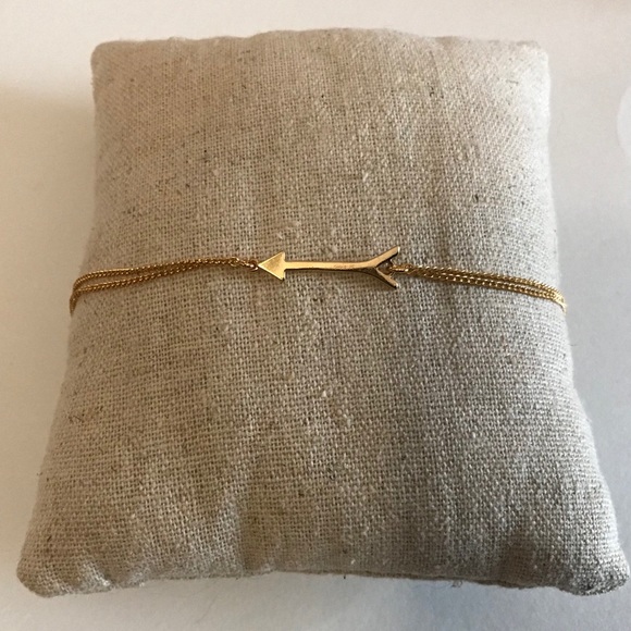 Stella & Dot Arrow Wishing Bracelet NWOT - Picture 3 of 5